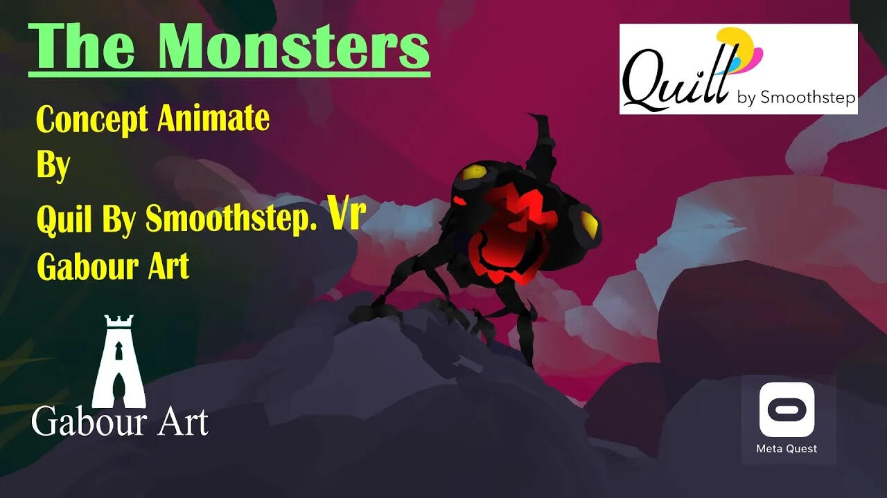 3d Character animation by Quil Smoothstep Vr